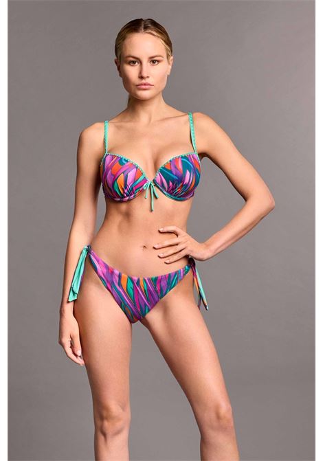 Bikini push up nespola VACANZE ITALIANE | VI25-074VERDE MULTI